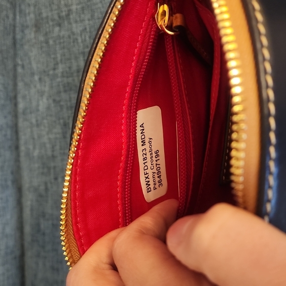 Dooney and Bourke Midnight Blue Penny Crossbody - Picture 2 of 6